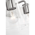 Projecteur de salle de bain à deux lumières Generation Lighting GLV1062BS Miles, modèle Miles.