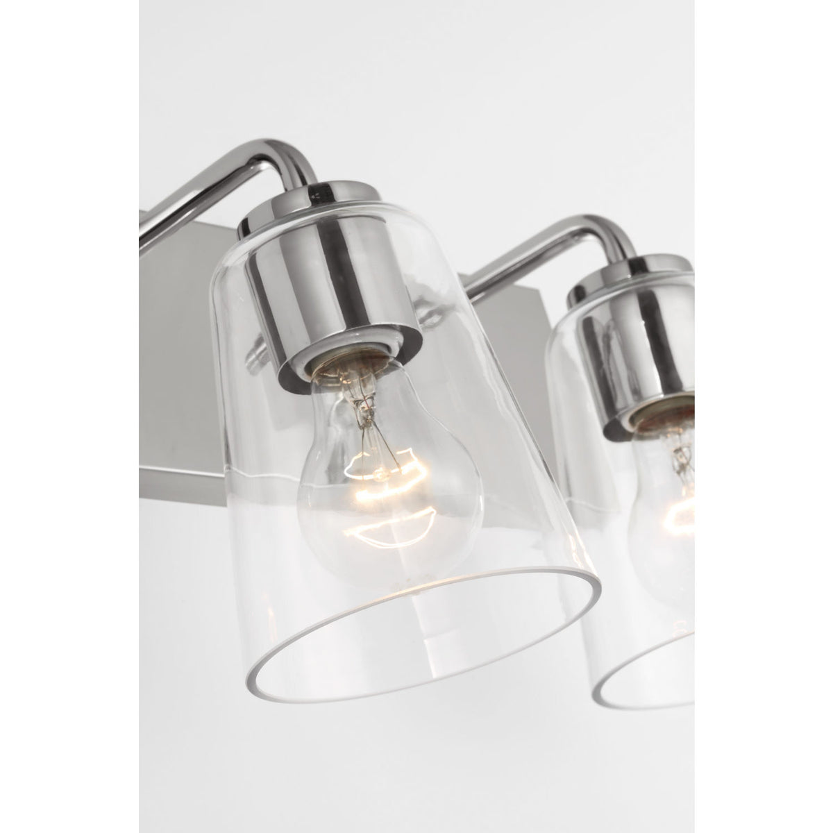 Projecteur de salle de bain Generation Lighting GLV1062CH Miles à deux lumières
