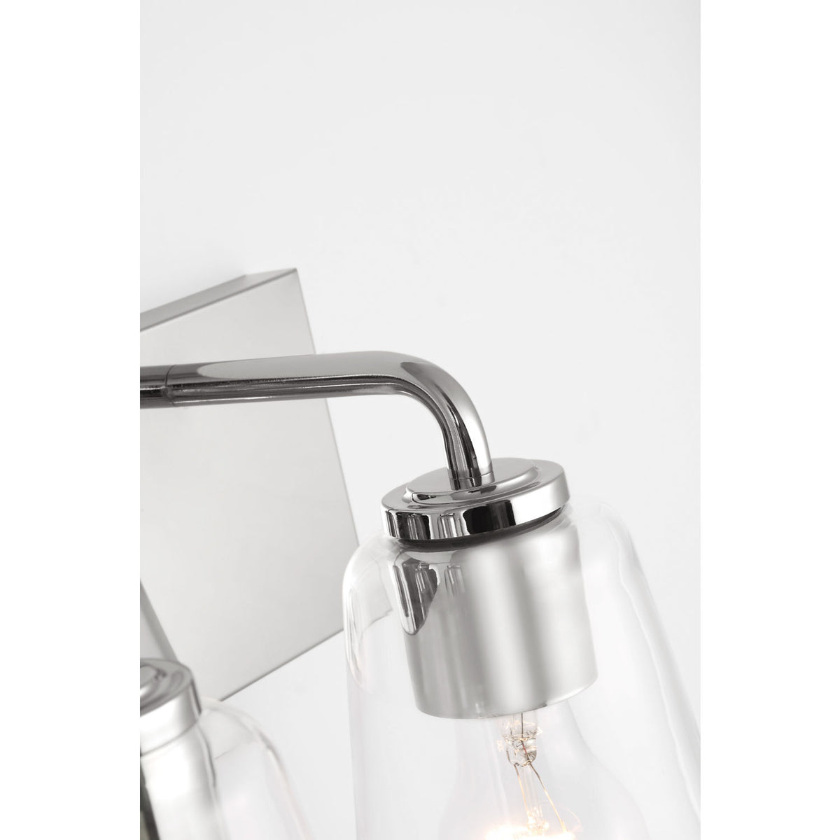 Projecteur de salle de bain Generation Lighting GLV1062CH Miles à deux lumières