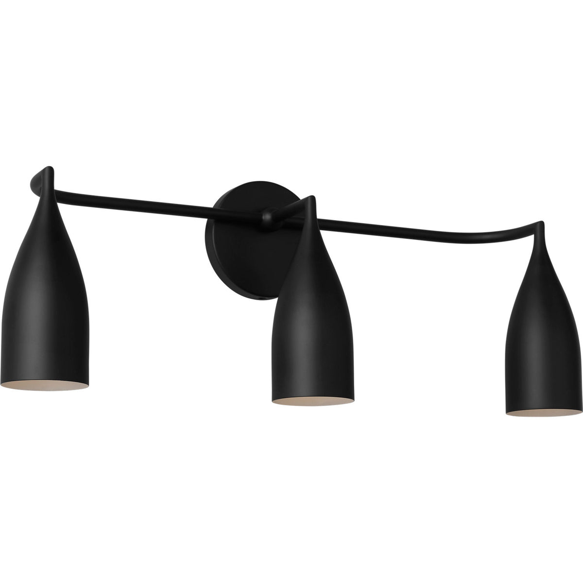 Generation Lighting GLV1083MBK Maya Three Light Bath