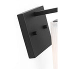 Éclairage de génération GLV1101MBK Upson One Light Bath