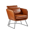 Adesso Home - GR2005-32 - Chair - Stanley - Camel Brown Distressed Pu Leather