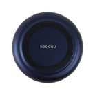 Glow 08 blue circular candle holder by Kooduu, compatible with Shine LED candle.