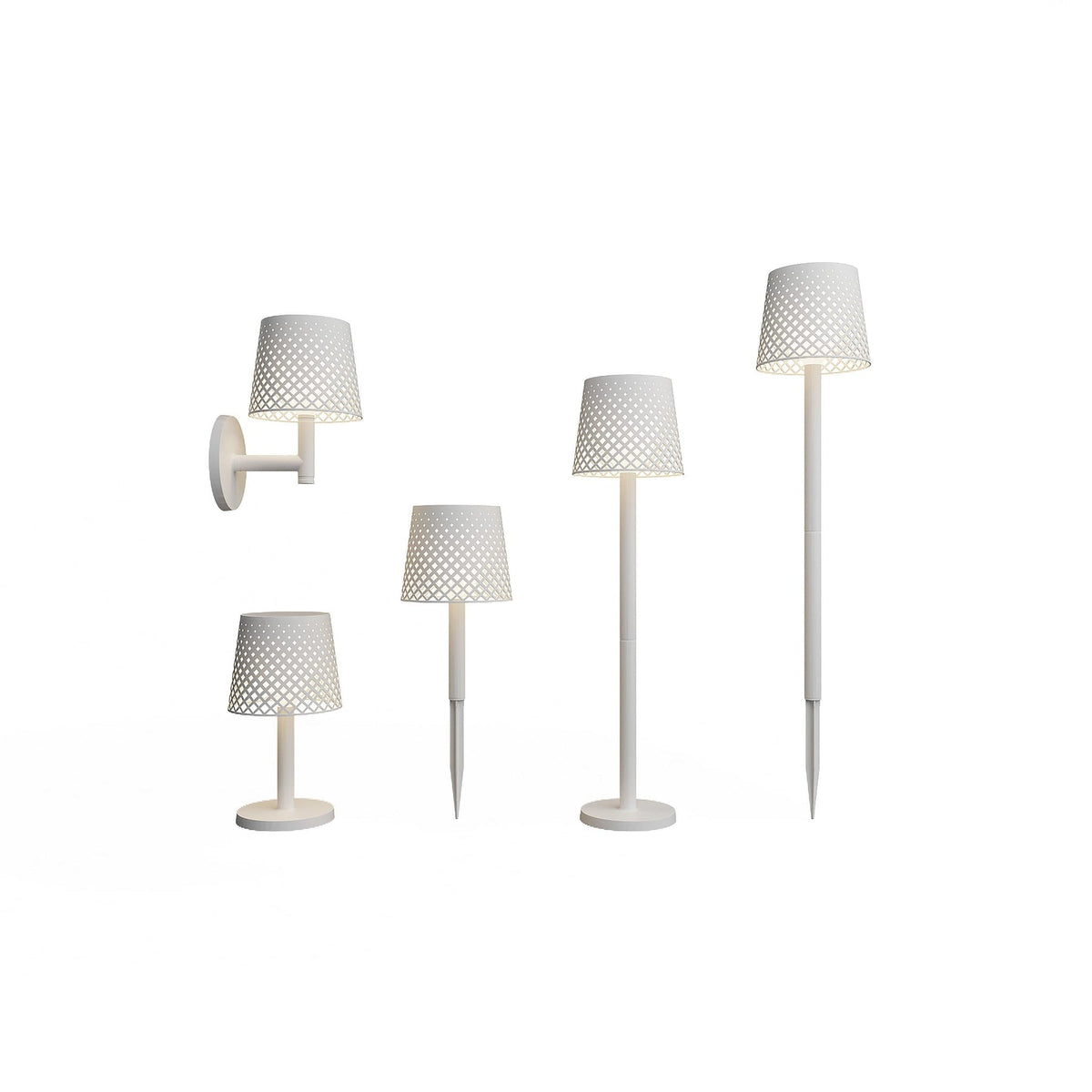 Lampe de jardin Greta 5 en 1