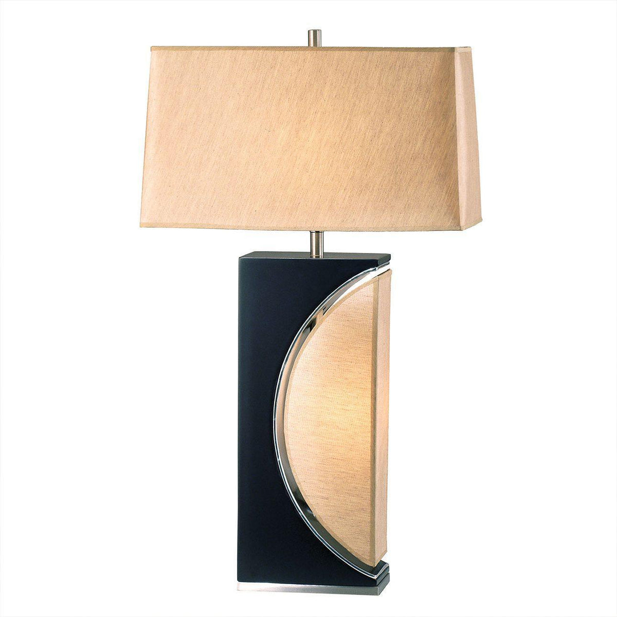 Half Moon Table Lamp by Nova Of California | Showroom Model