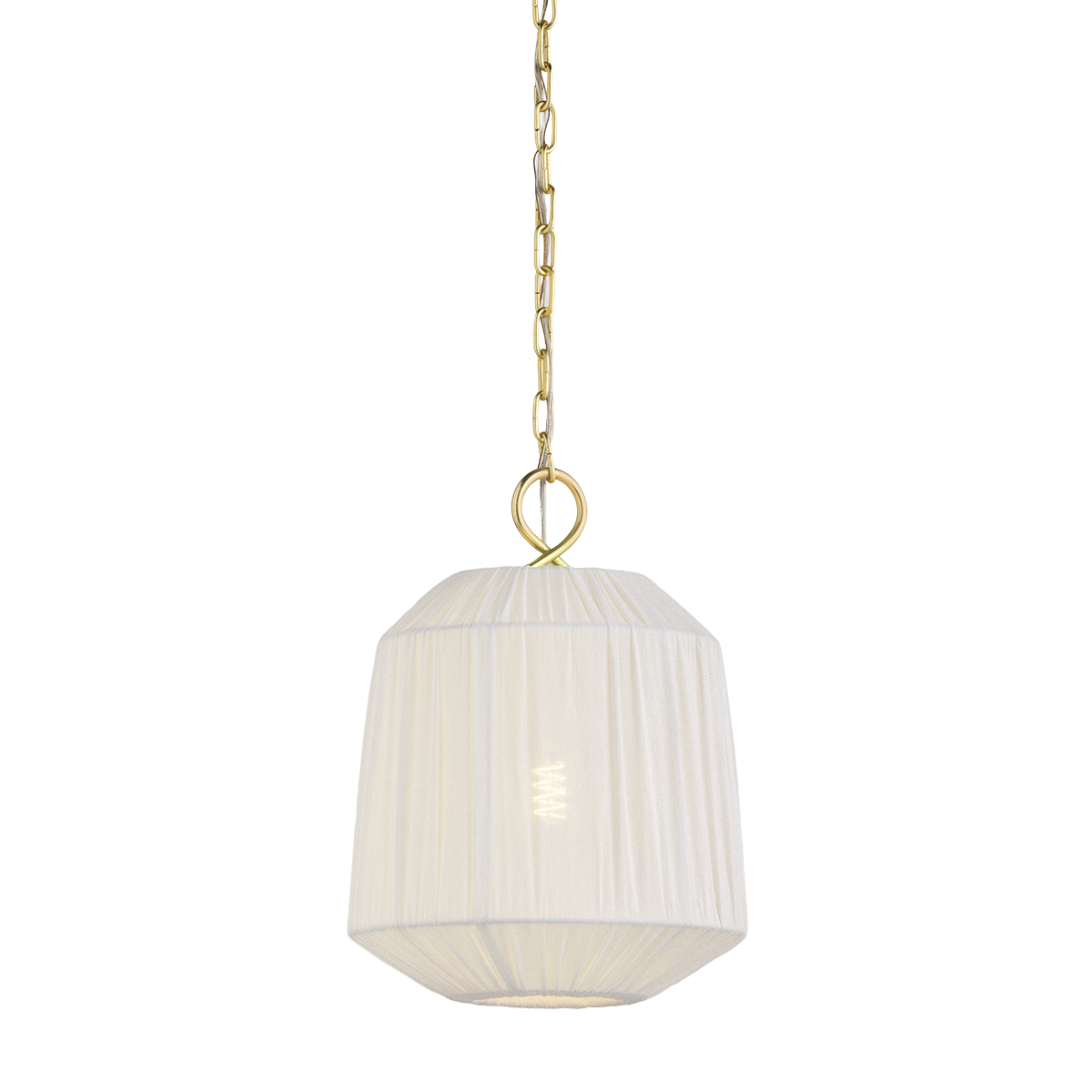Mitzi H1011701S-AGB Amanza Pendant in Aged Brass