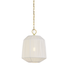 Mitzi H1011701S-AGB Amanza Pendant in Aged Brass