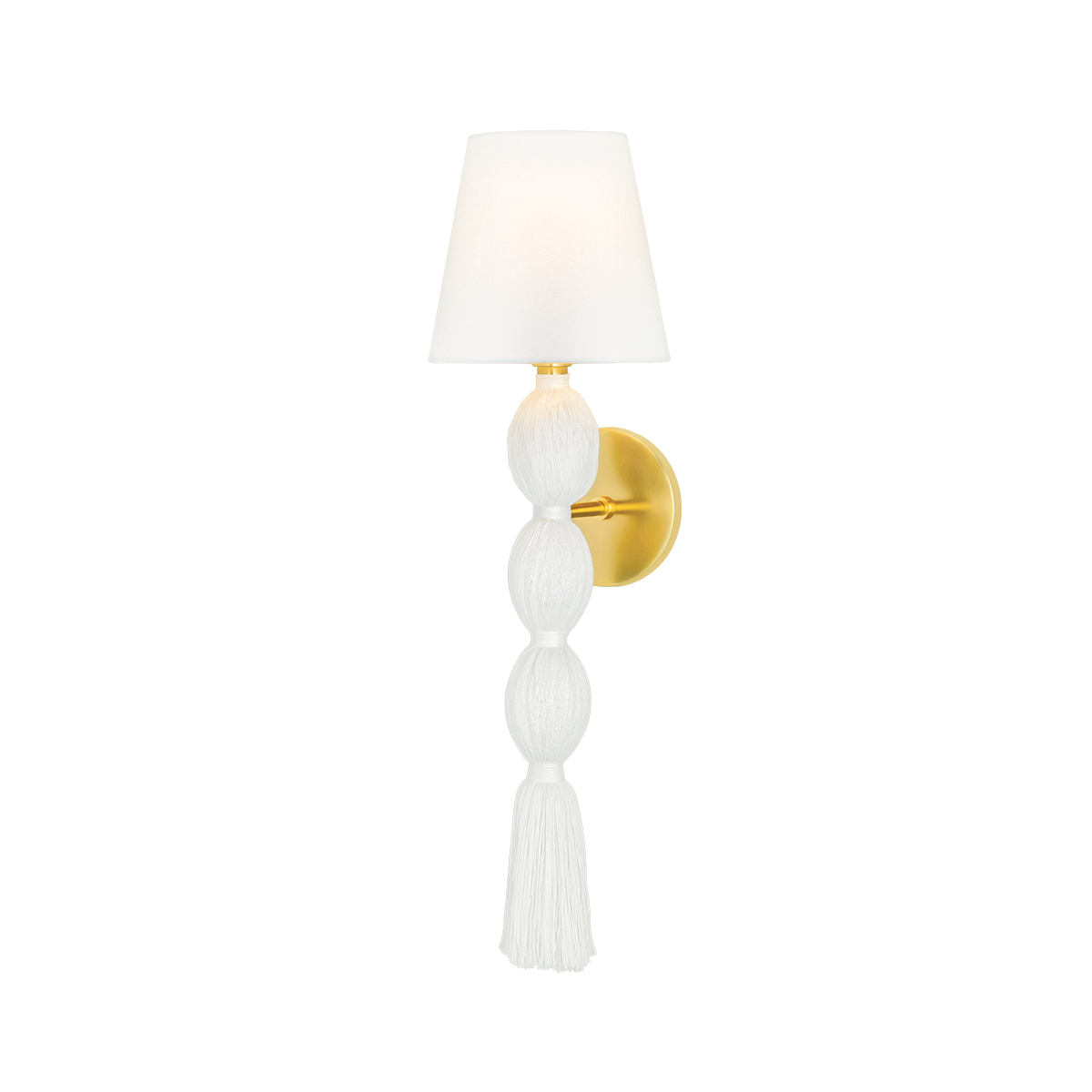 Mitzi H1021101-AGB Indra Wall Sconce in Aged Brass