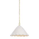 Mitzi Canada - H1026701-AGB/WP - Une lampe Suspension - Lulu - Laiton vieilli
