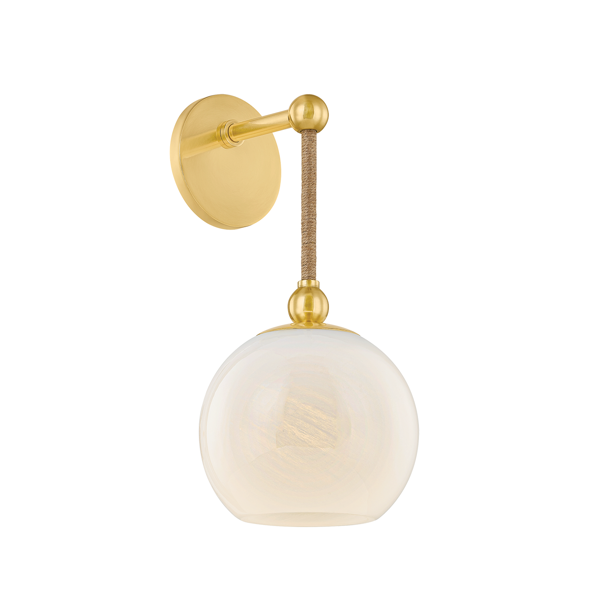 Mitzi H1040101-AGB Abbie Wall Sconce in Aged Brass