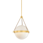 Mitzi H1040701-AGB/SBQ Abbie Suspension en biscuit tendre