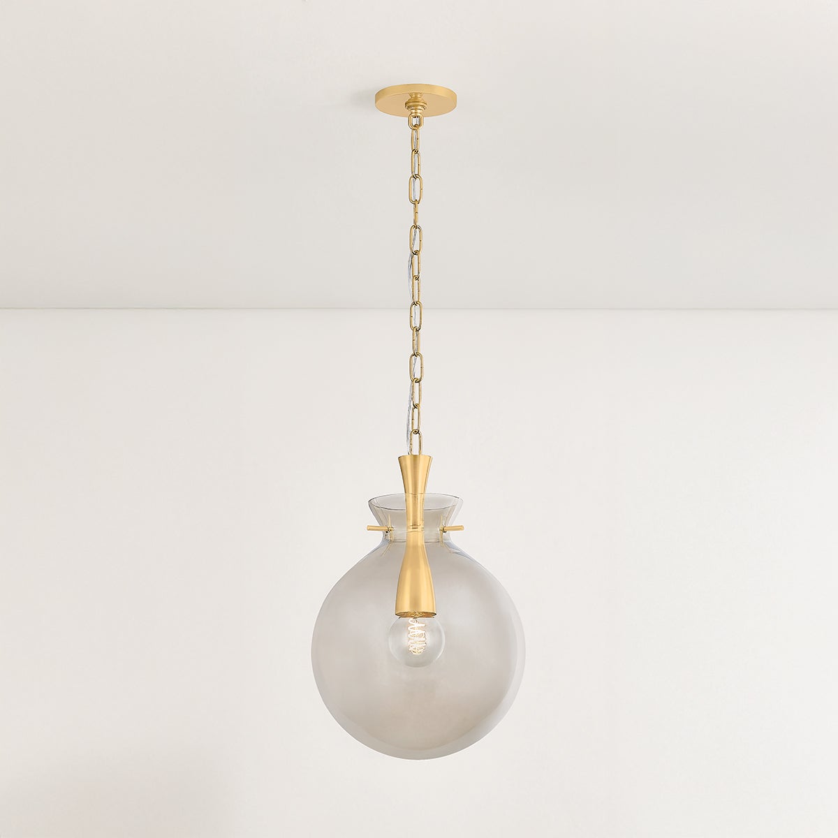 Mitzi H1052701S-AGB Benita Suspension dans Laiton vieilli