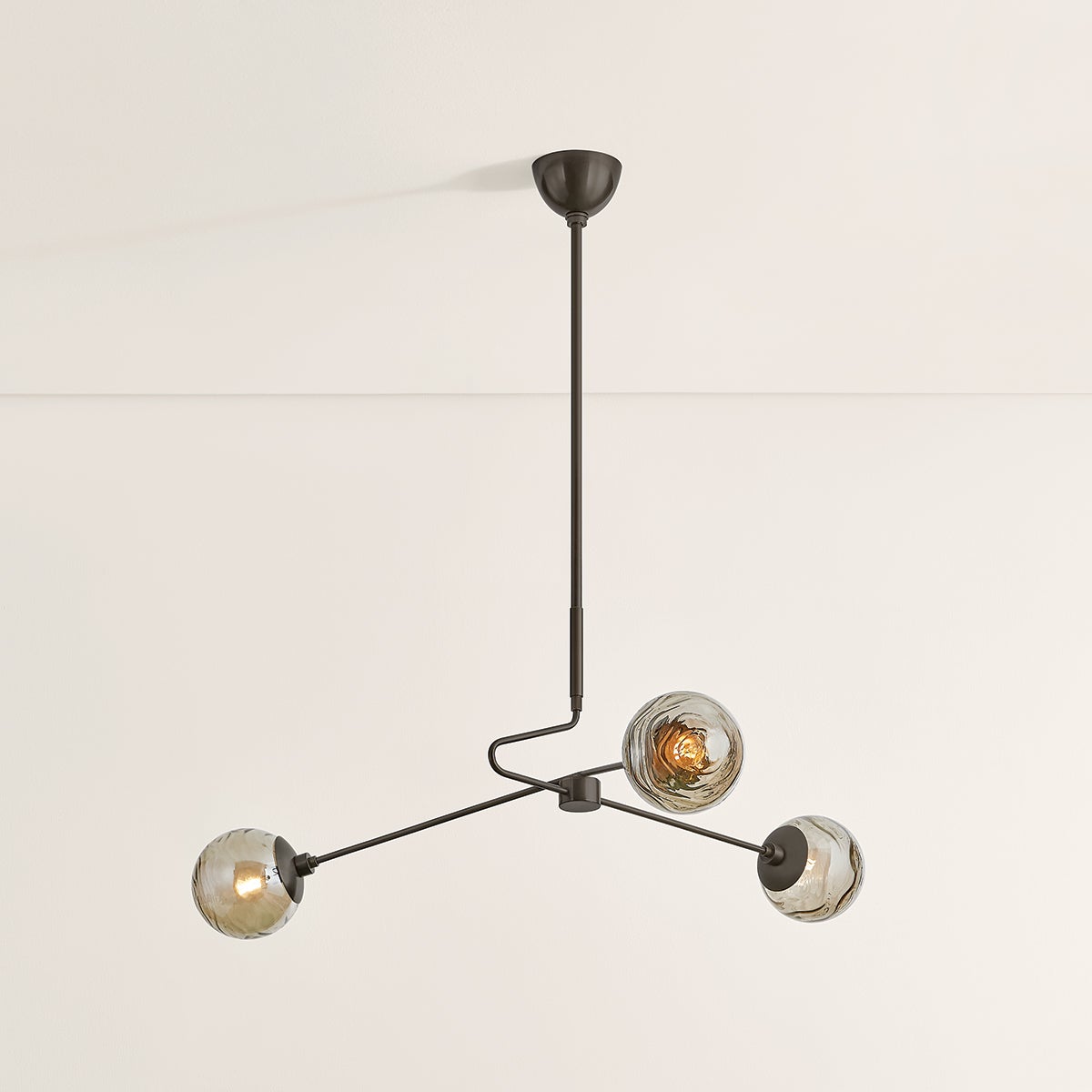 Mitzi H1057803-TRB Nyla Suspendu en bronze véritable