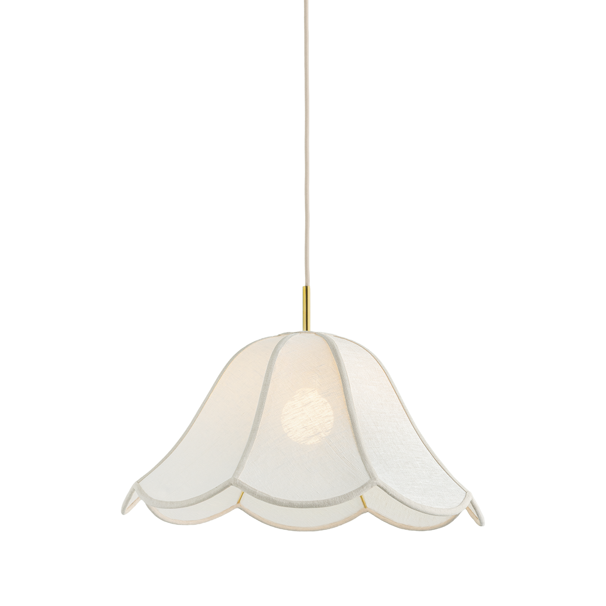 Mitzi H1059701S-AGB Dara Pendant in Aged Brass