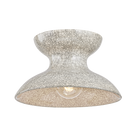 Mitzi H1074501-AGB/CBC Carina Flush Mount in Ceramic Belgian Crackle