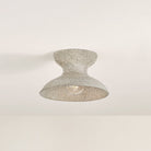 Mitzi H1074501-AGB/CBC Carina Flush Mount in Ceramic Belgian Crackle