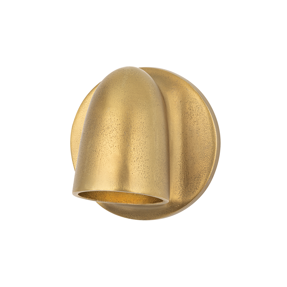 Mitzi H1075101-AGB Canna Wall Sconce in Aged Brass