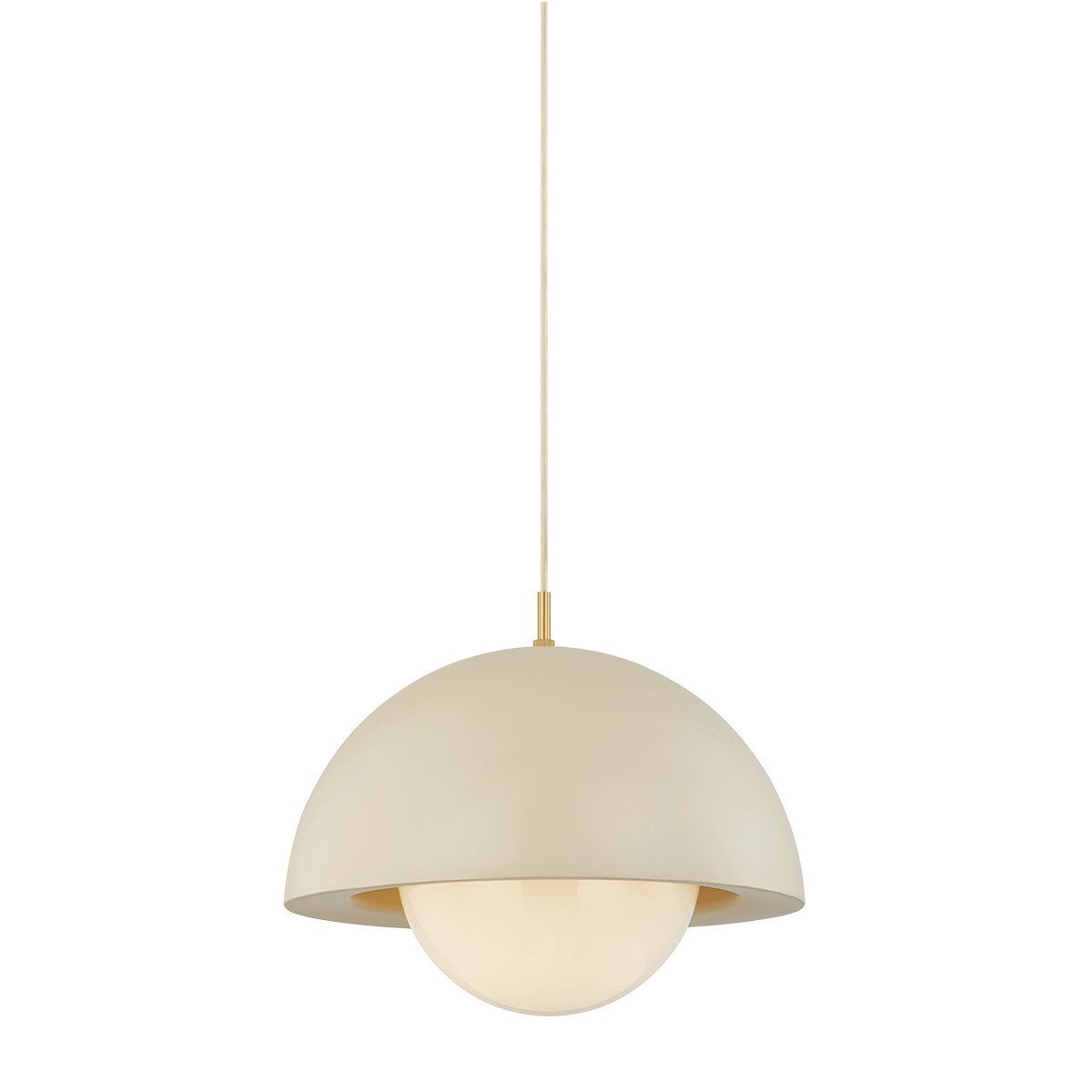 Mitzi Canada - H1085701B-AGB/TBQ - Une lampe Suspension - Jolène - Laiton vieilli