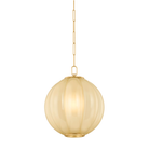 Mitzi Canada - H1091701L-AGB - Une lampe Suspension - Bernadine - Laiton vieilli