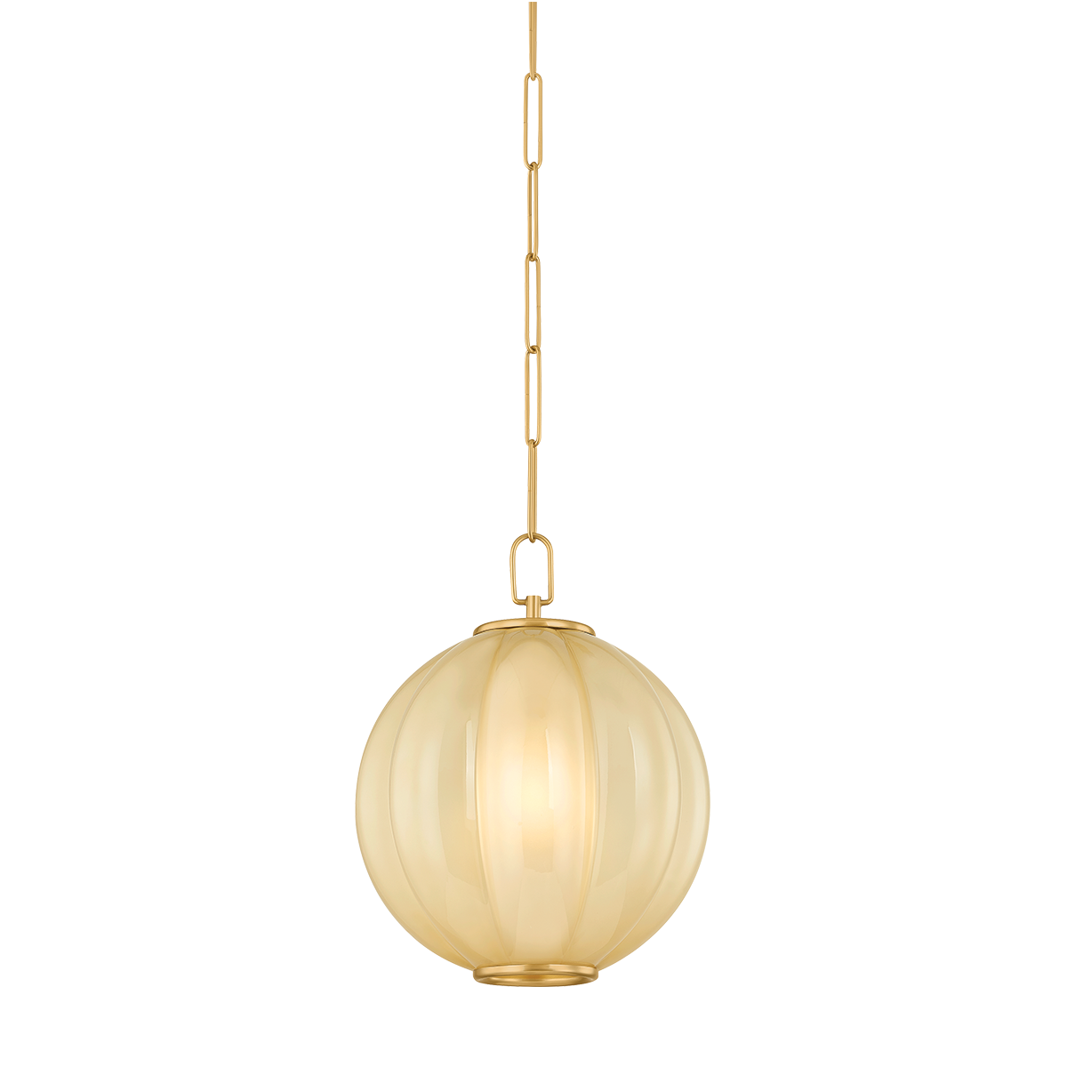 Mitzi Canada - H1091701S-AGB - Une lampe Suspension - Bernadine - Laiton vieilli