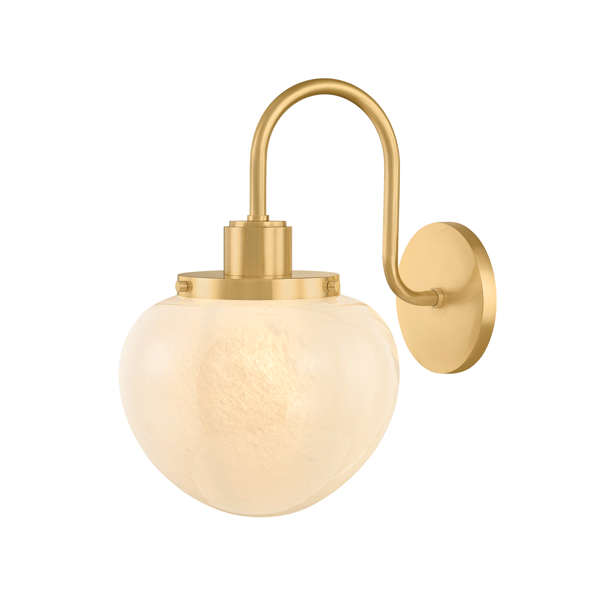 Mitzi Canada - H1093101-AGB - Une lampe Murale - Kristen - Laiton vieilli