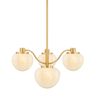 Mitzi Canada - H1093804-AGB - Quatre lumières Suspendu - Kristen - Laiton vieilli