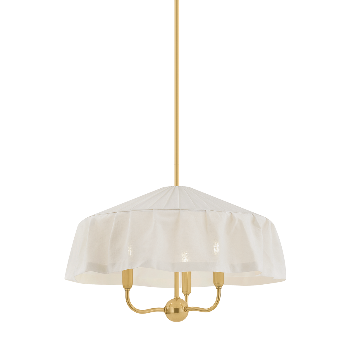 Mitzi Canada - H1109803-AGB - Three Light Pendant - Shivonne - Aged Brass