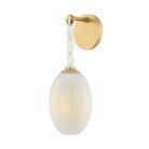 Mitzi Canada - H1124101-AGB - Une lampe Murale - Yolanda - Laiton vieilli
