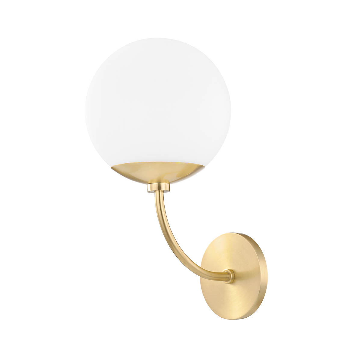 Mitzi H160101-AGB Carrie Wall Sconce in Aged Brass