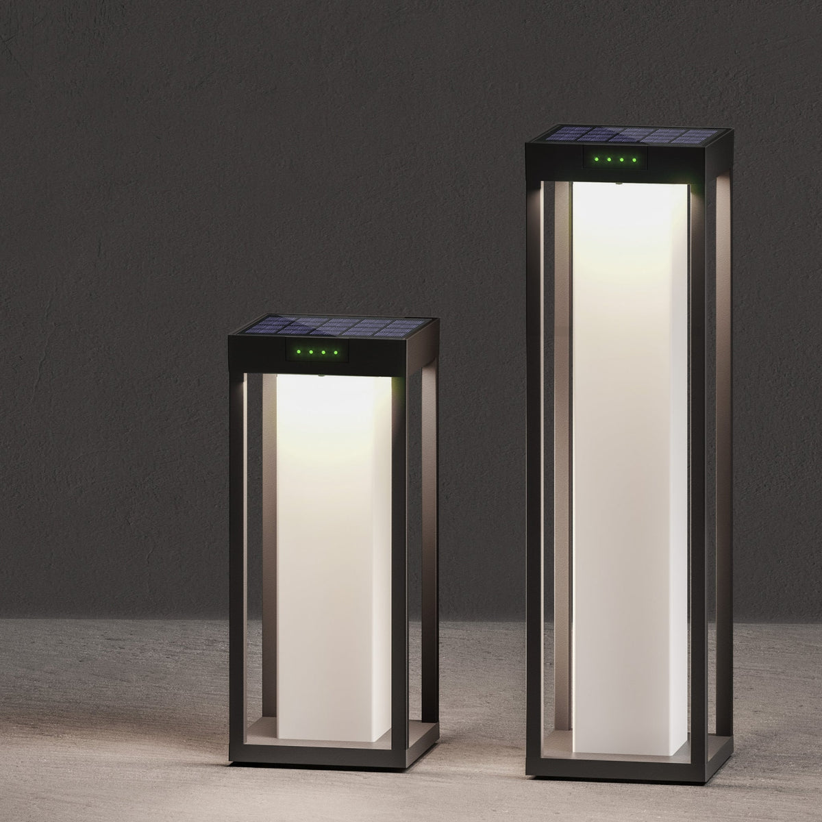 Radia Moon LED Solar Lamp