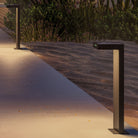 Zafferano America H6183-650 Ala LED Solar Pathway Light in Antrachite
