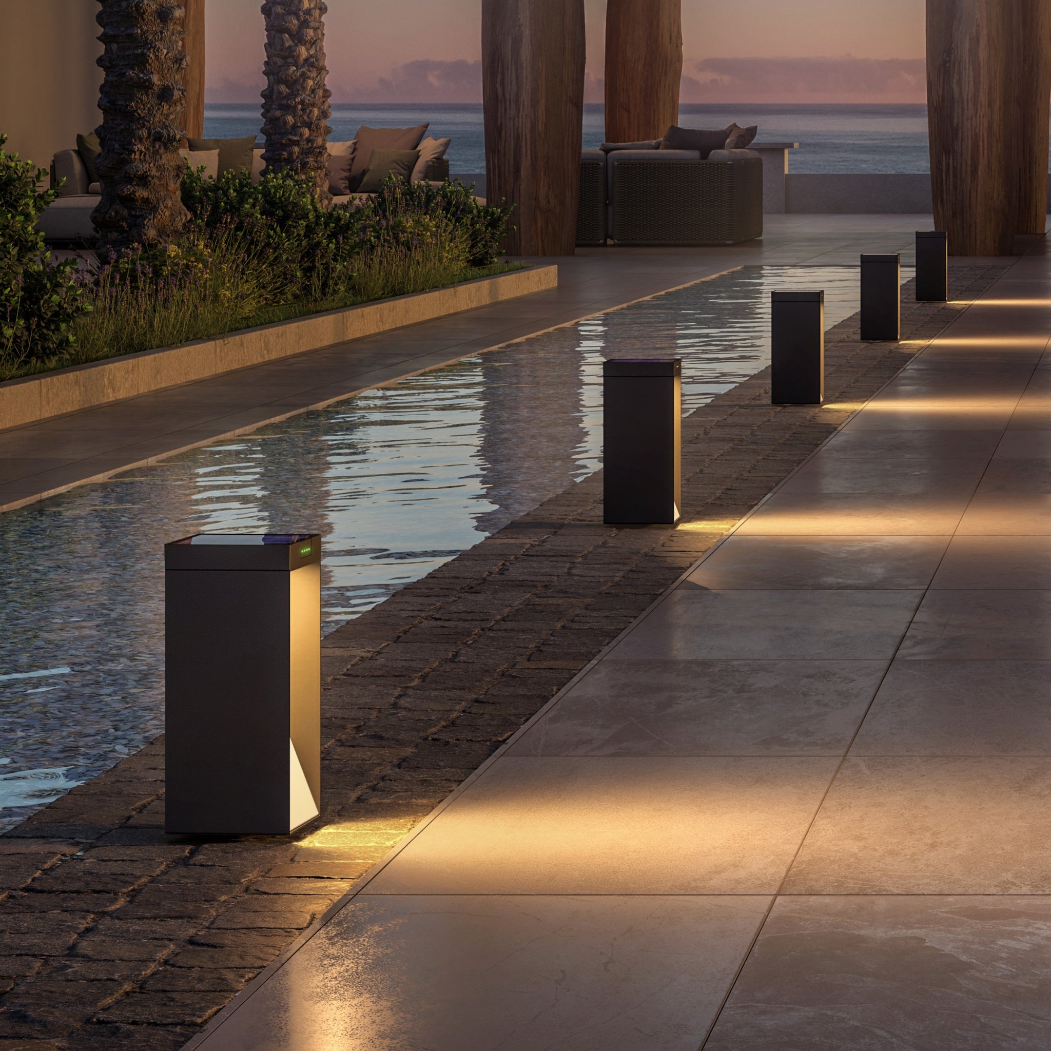 Milio Side LED Solar Lamp