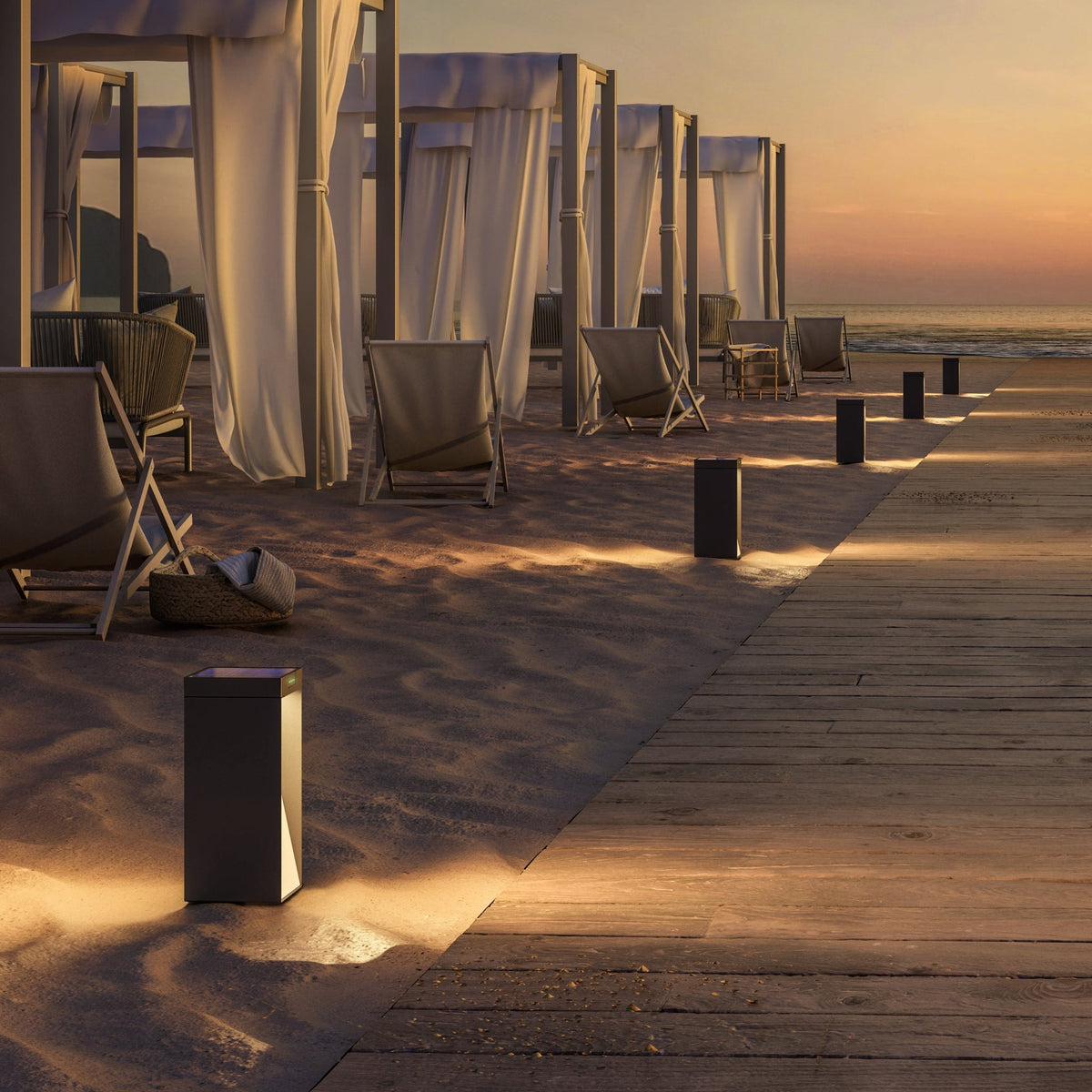 Milio Full LED Solar Lamp