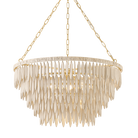 Mitzi Canada - H805805-AGB - Five Light Chandelier - Tiffany - Aged Brass