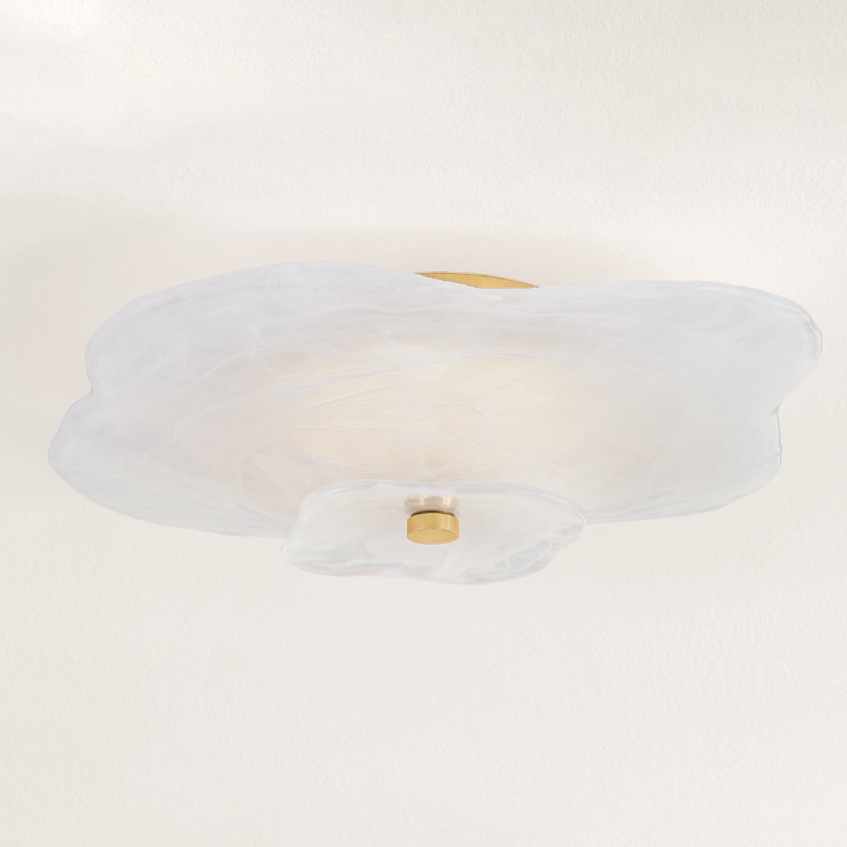 Mitzi H994501-AGB Starlie Flush Mount in Aged Brass