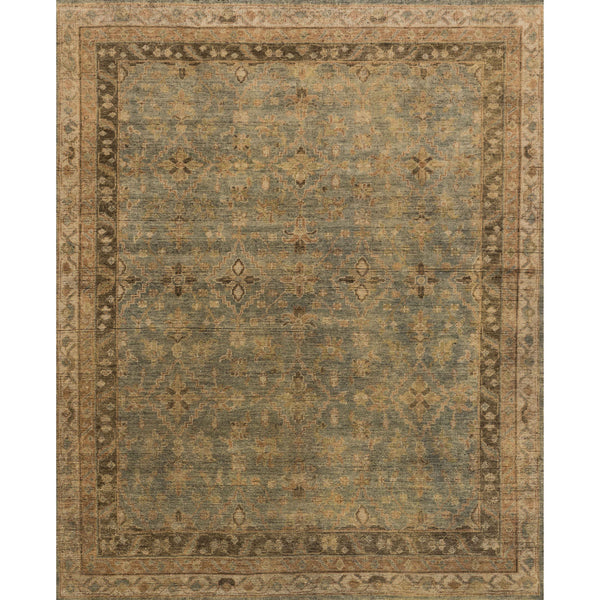 Tapis Heirloom HQ-04 Aqua / Terracotta
