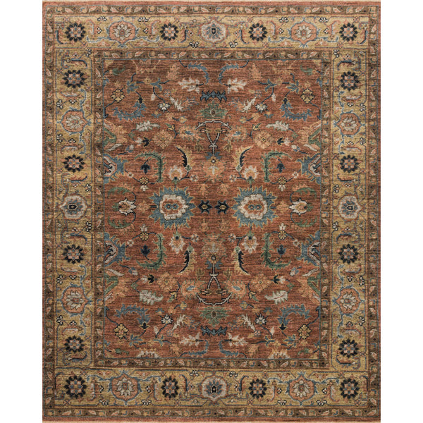 Heirloom HQ-08 Brick / Sand Area Rug
