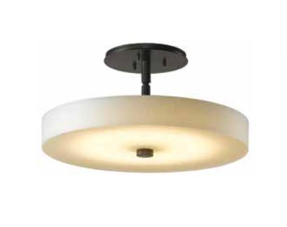 Plafonnier semi-encastré Disq LED par Hubbardton Forge | Modèle d'exposition