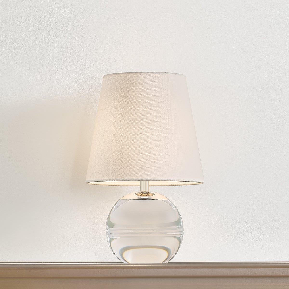 Mitzi HL1046201-PN Nicole Rechargeable Table Lamp in Polished Nickel