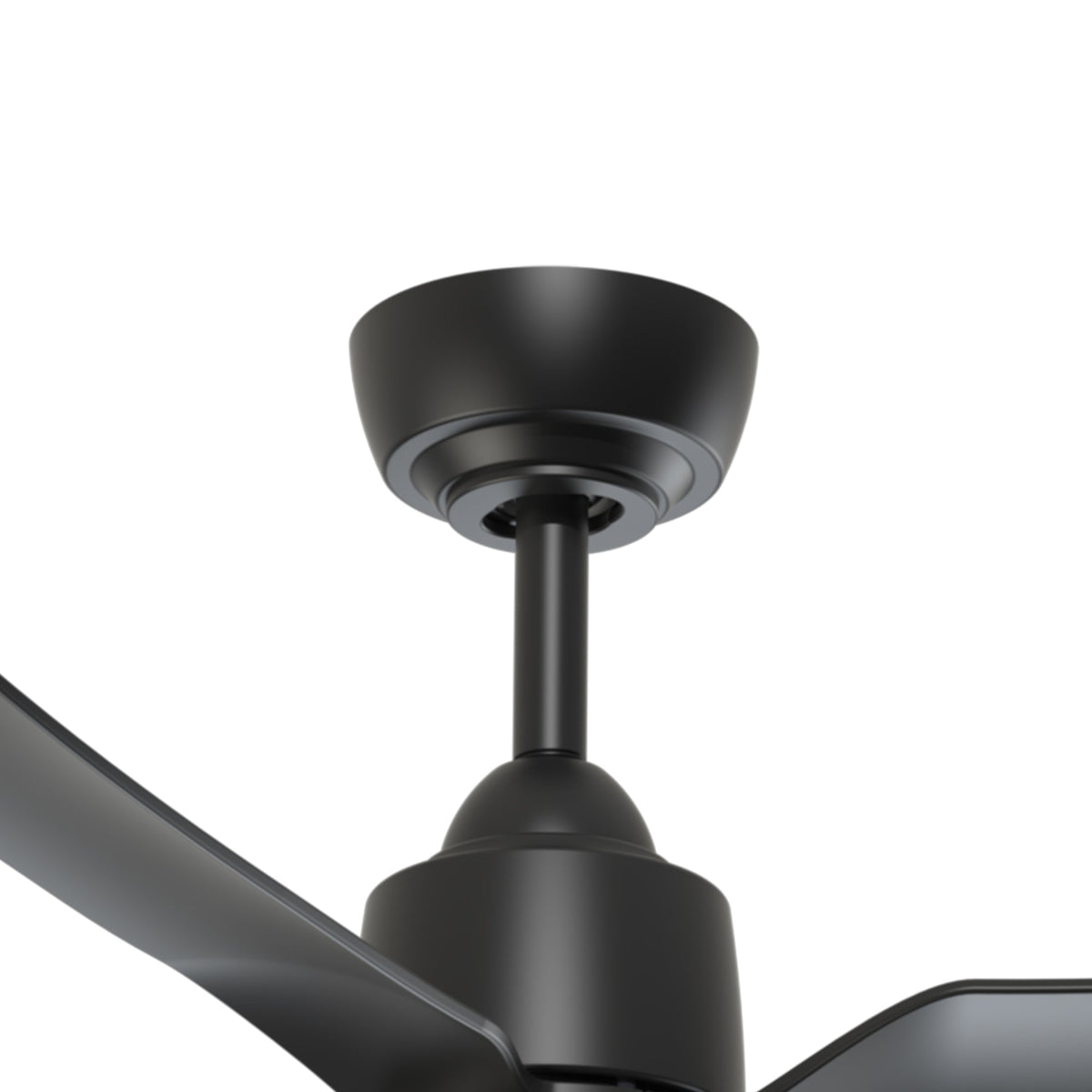 Kuzco Lighting CF72942-BG/MB-5CCT Hugo LED Exterior Ceiling Fan in Brushed Gold/Matte Black