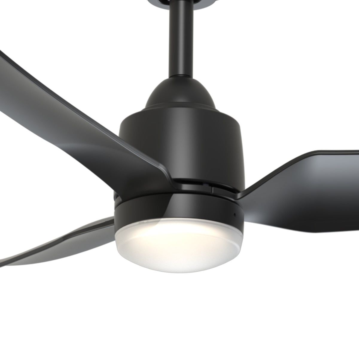 Kuzco Lighting CF72942-BG/MB-5CCT Hugo LED Exterior Ceiling Fan in Brushed Gold/Matte Black