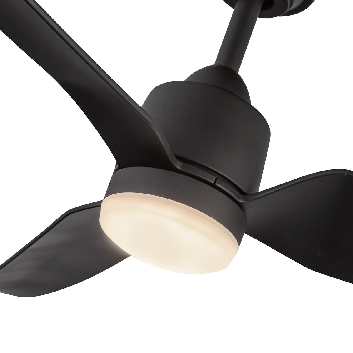 Kuzco Lighting CF72952-BG/MB-5CCT Hugo LED Exterior Ceiling Fan in Brushed Gold/Matte Black
