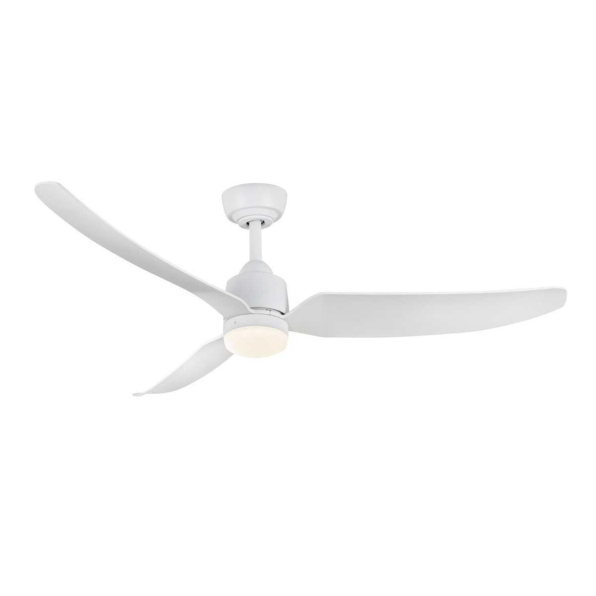 Kuzco Lighting CF72952-BG/MB-5CCT Hugo LED Exterior Ceiling Fan in Brushed Gold/Matte Black