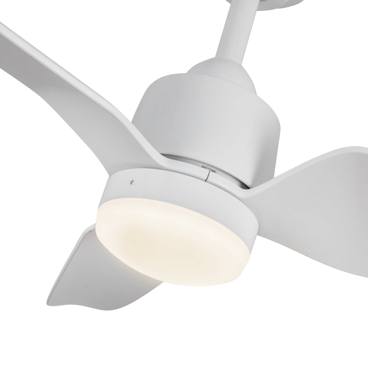 Kuzco Lighting CF72952-BG/MB-5CCT Hugo LED Exterior Ceiling Fan in Brushed Gold/Matte Black