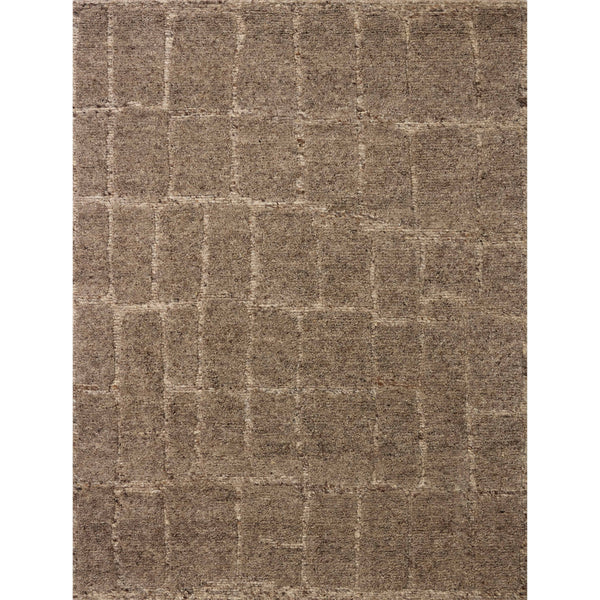 Hughes HUS-01 Taupe Area Rug