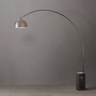 Lampe arc iconique Nova of California 2113812SN demi-dôme 95 po H 1 lumière en nickel noir