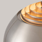 Lampe arc iconique Nova of California 2113812SN demi-dôme 95 po H 1 lumière en nickel noir