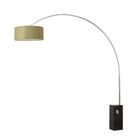 Lampe arc Nova of California 2110812AV Iconic Drum 95"H 1 lumière en nickel noir