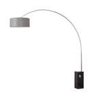 Lampe arc Nova of California 2110812AV Iconic Drum 95"H 1 lumière en nickel noir