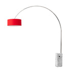 Lampe arc Nova of California 2110812AV Iconic Drum 95"H 1 lumière en nickel noir